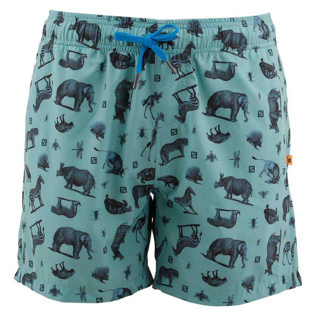 Shorts Salomon Enfant Menthe - Salomon BOAT B - France (9157-WTANQ)